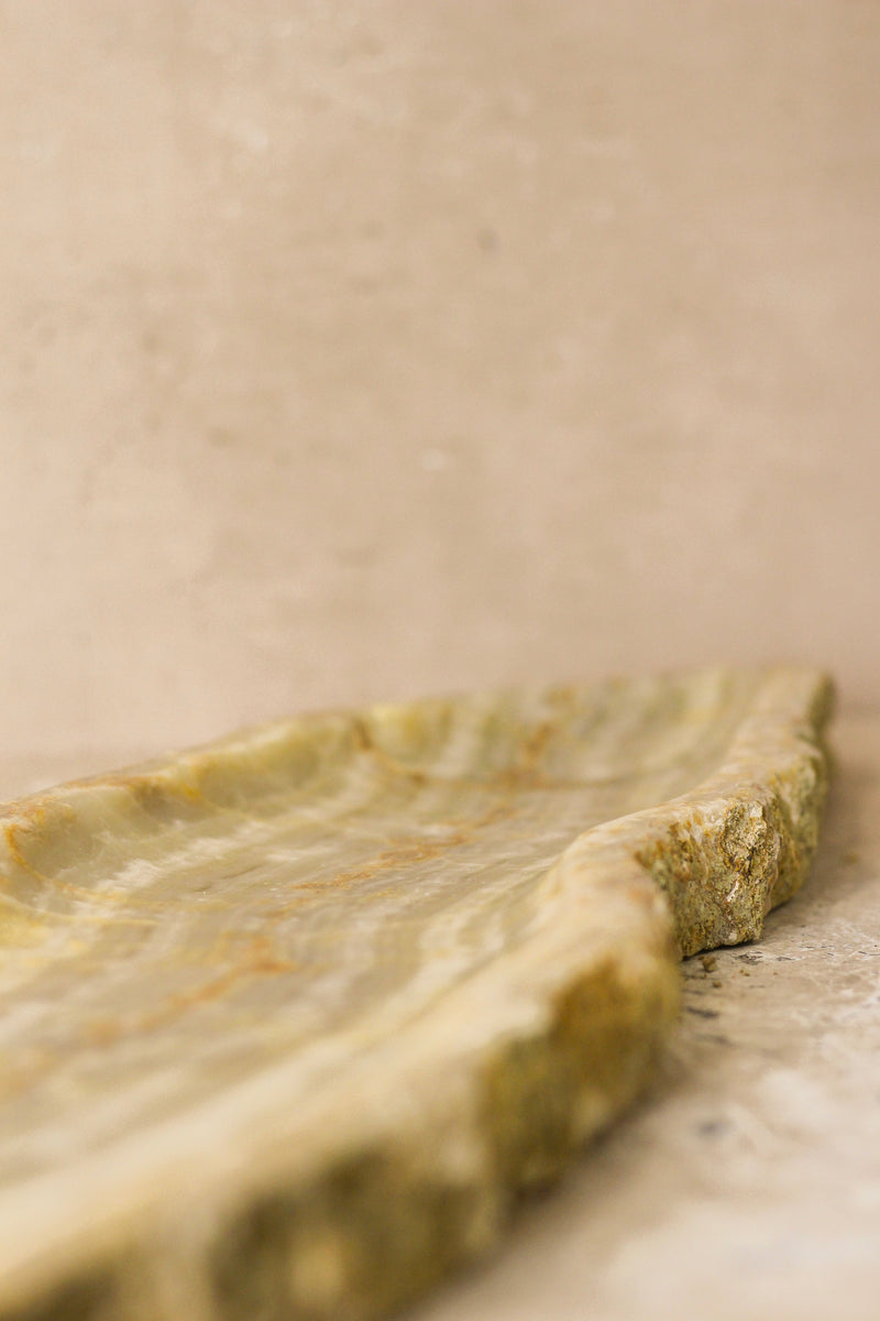 Premium Onyx Tray Raw Edge No 14