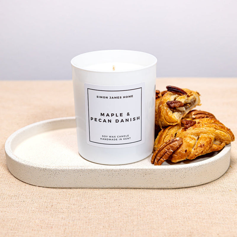 Maple & Pecan Danish Candle - Handmade Soy Wax