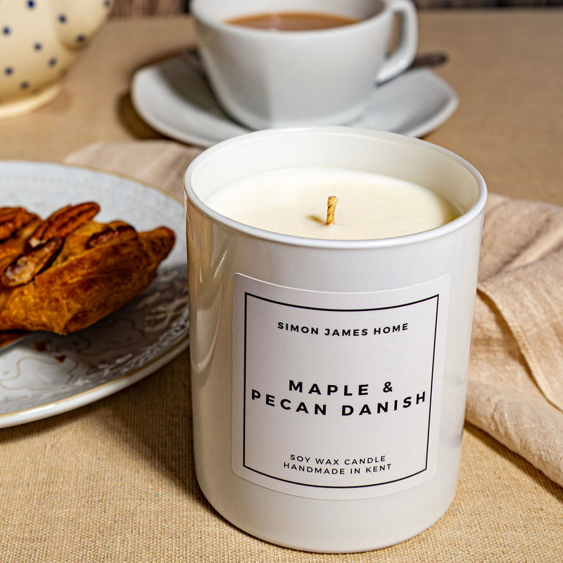 Maple & Pecan Danish Candle - Handmade Soy Wax