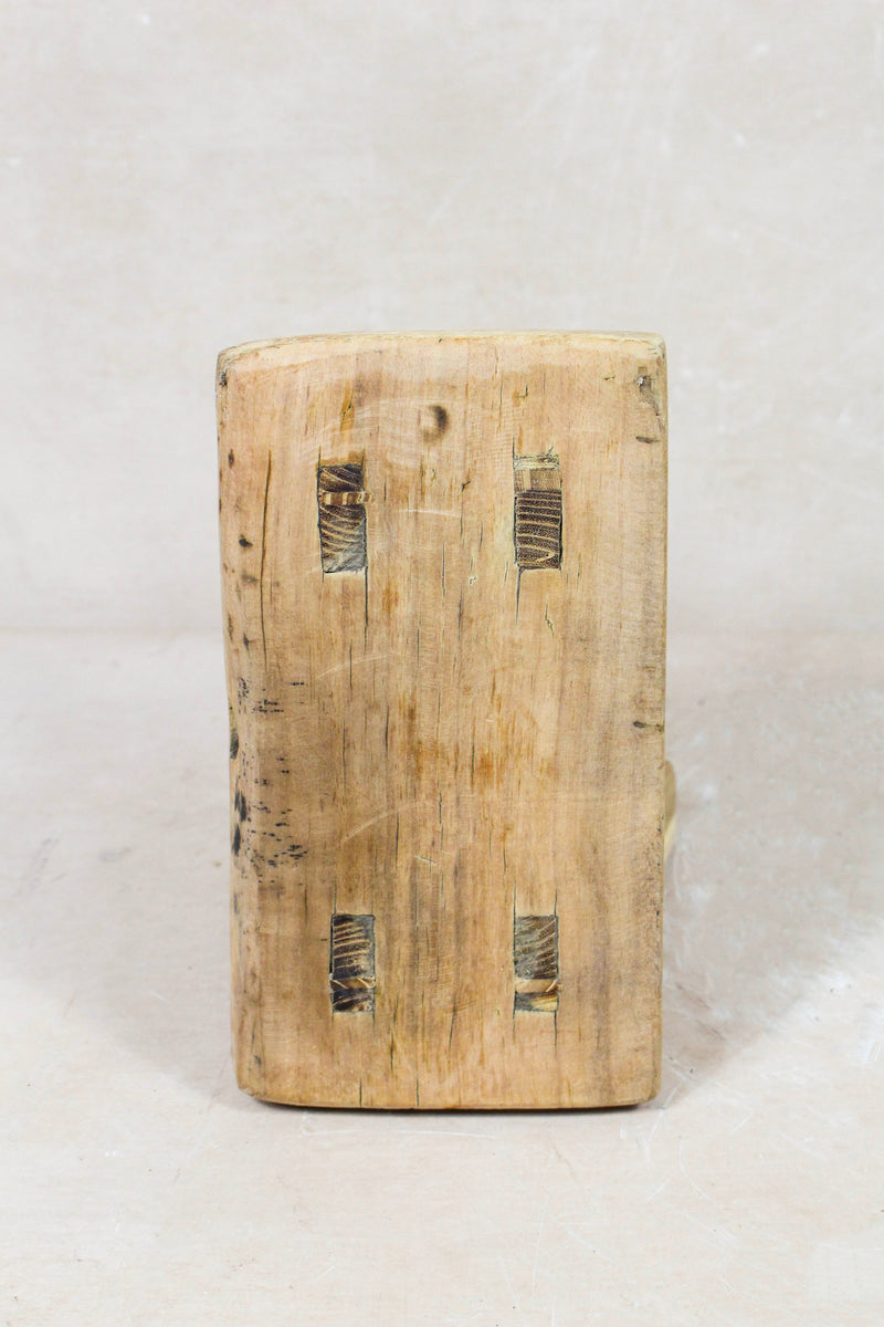 Vintage Rustic Stool - Elm wood - Small - 114