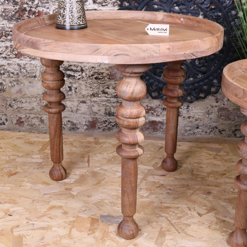 Sena Antique Design Side Table Set of 2