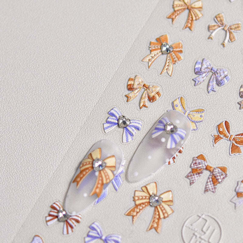 Hello Claws | Kawaii Bowknot Nail Deco Sticker