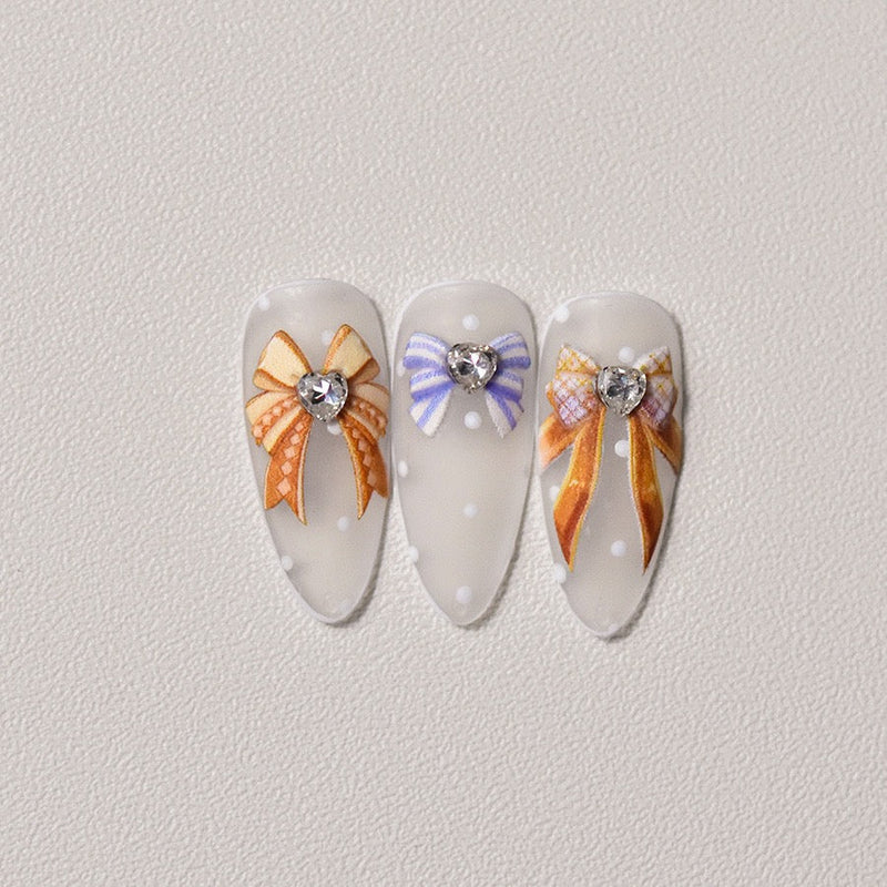 Hello Claws | Kawaii Bowknot Nail Deco Sticker