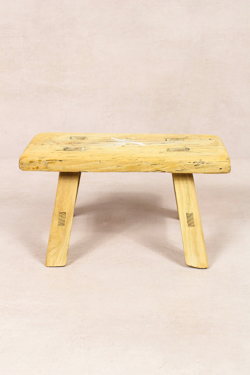 Vintage Rustic Stool - Elm wood - Small - 222