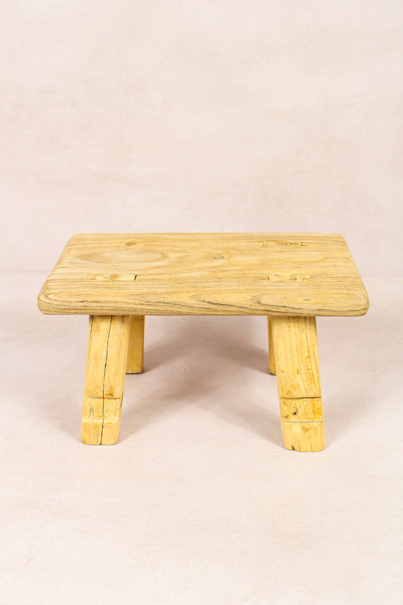 Vintage Rustic Stool - Elm wood - Small - 224