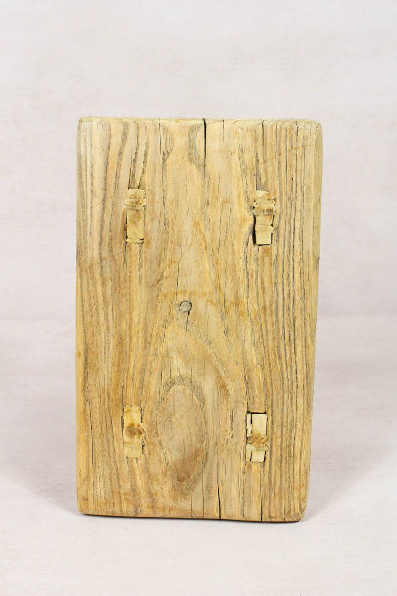 Vintage Rustic Stool - Elm wood - Small - 224