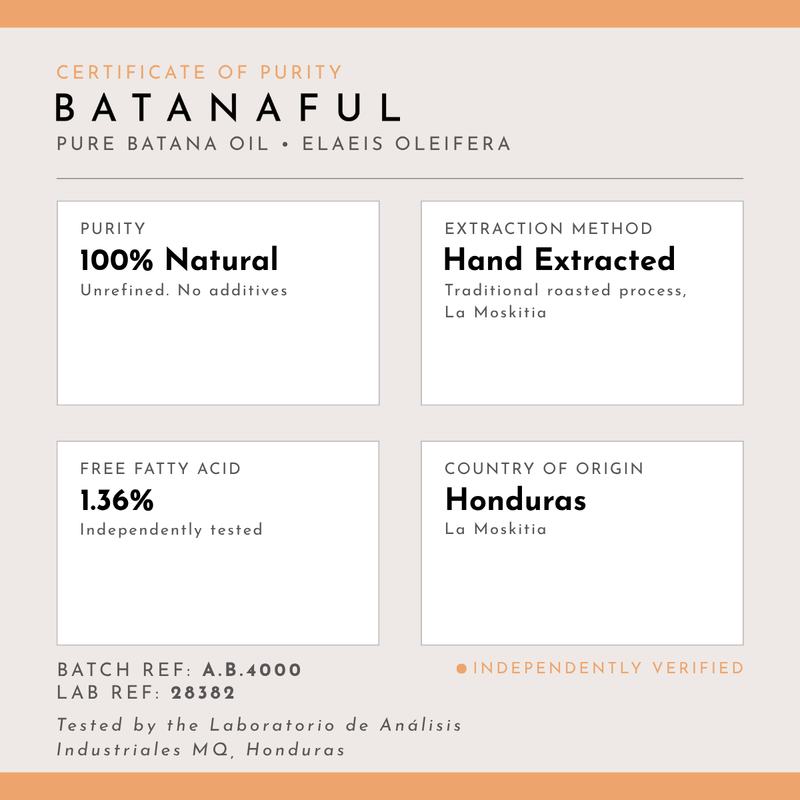 Pure batana oil