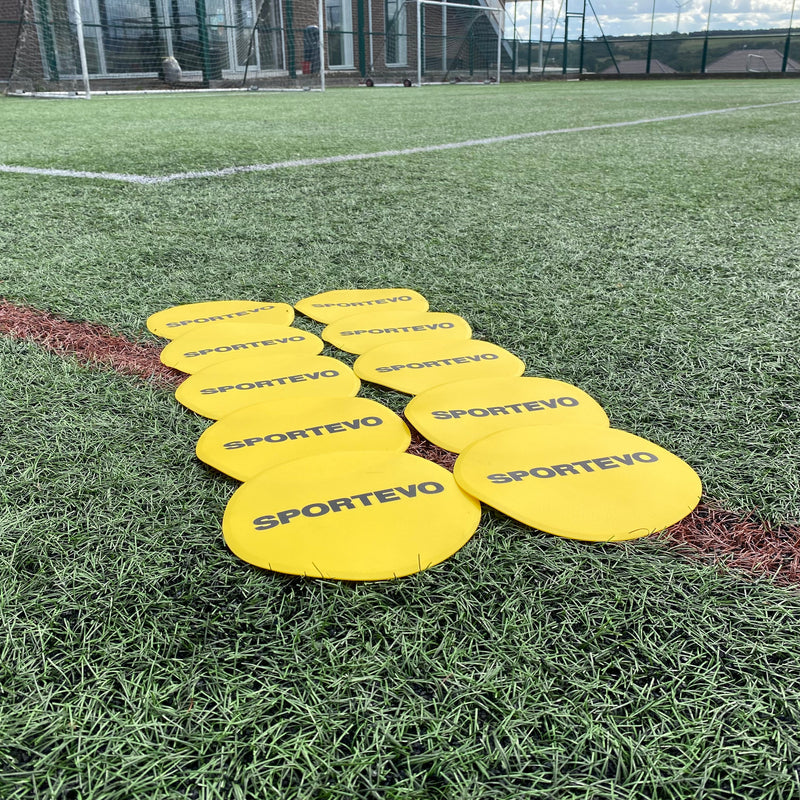 Flat Disc 19cm Training Markers [Pack of 10]