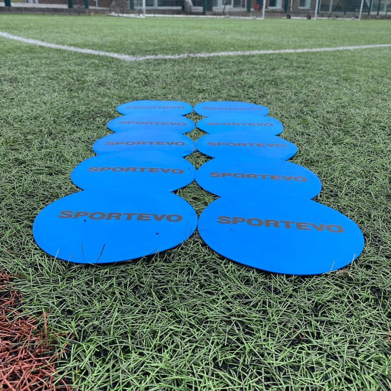 Flat Disc 19cm Training Markers [Pack of 10]
