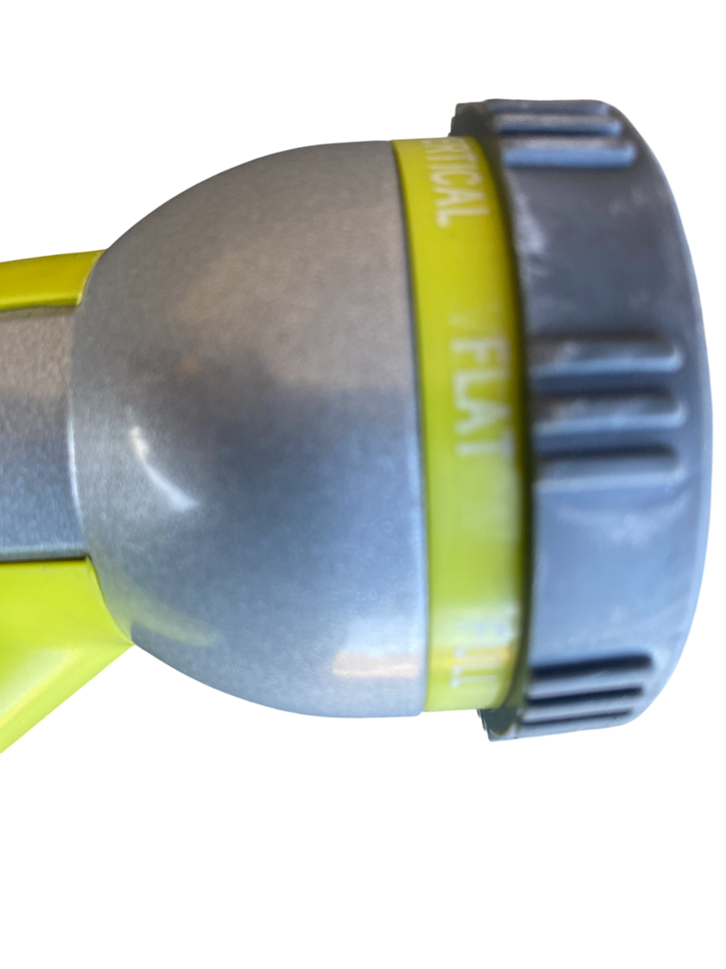 Hose Gun Water Sprayer 8-Function Metal, Lime