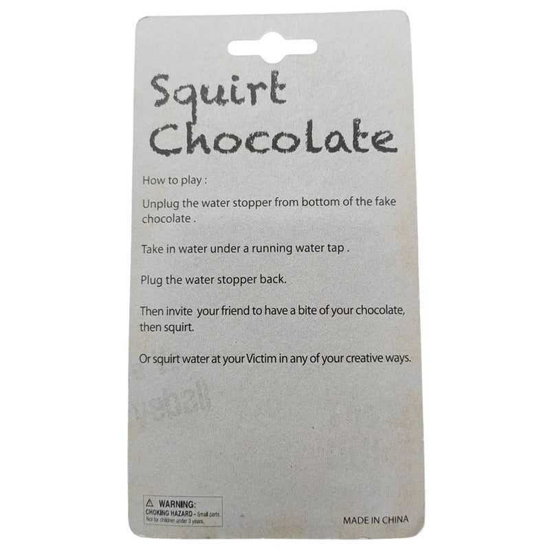 Jokez 'n' Prankz Squirt Chocolate