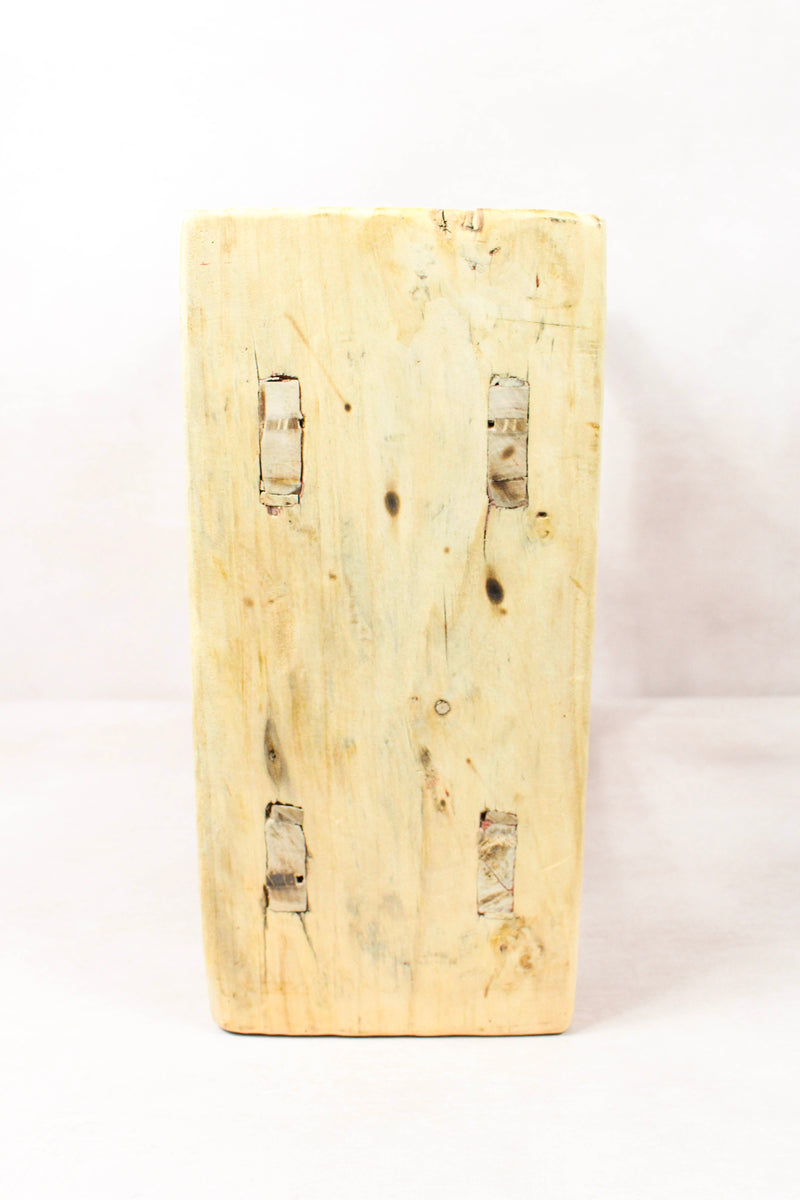 Vintage Rustic Stool - Elm wood - 198
