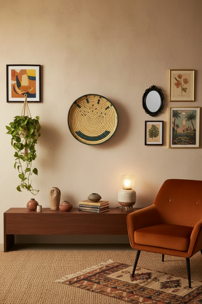 Malawi Wall Basket 50cm 50.21