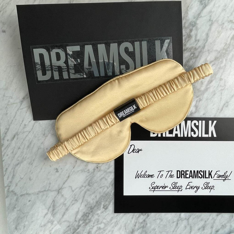 Gold Silk Sleep Mask