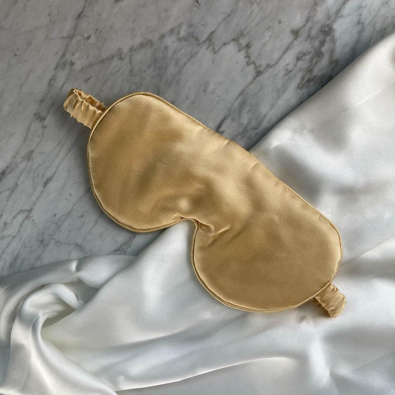 Gold Silk Sleep Mask