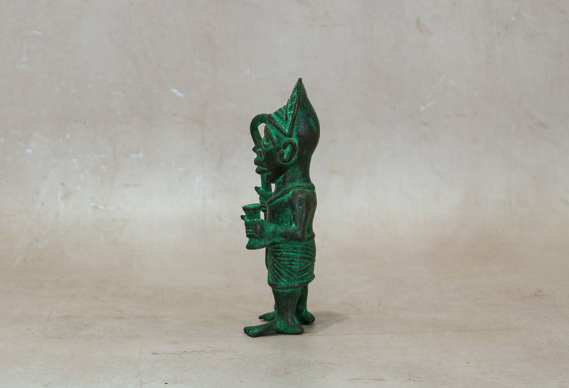 Benin Bronze Warrior 9.2