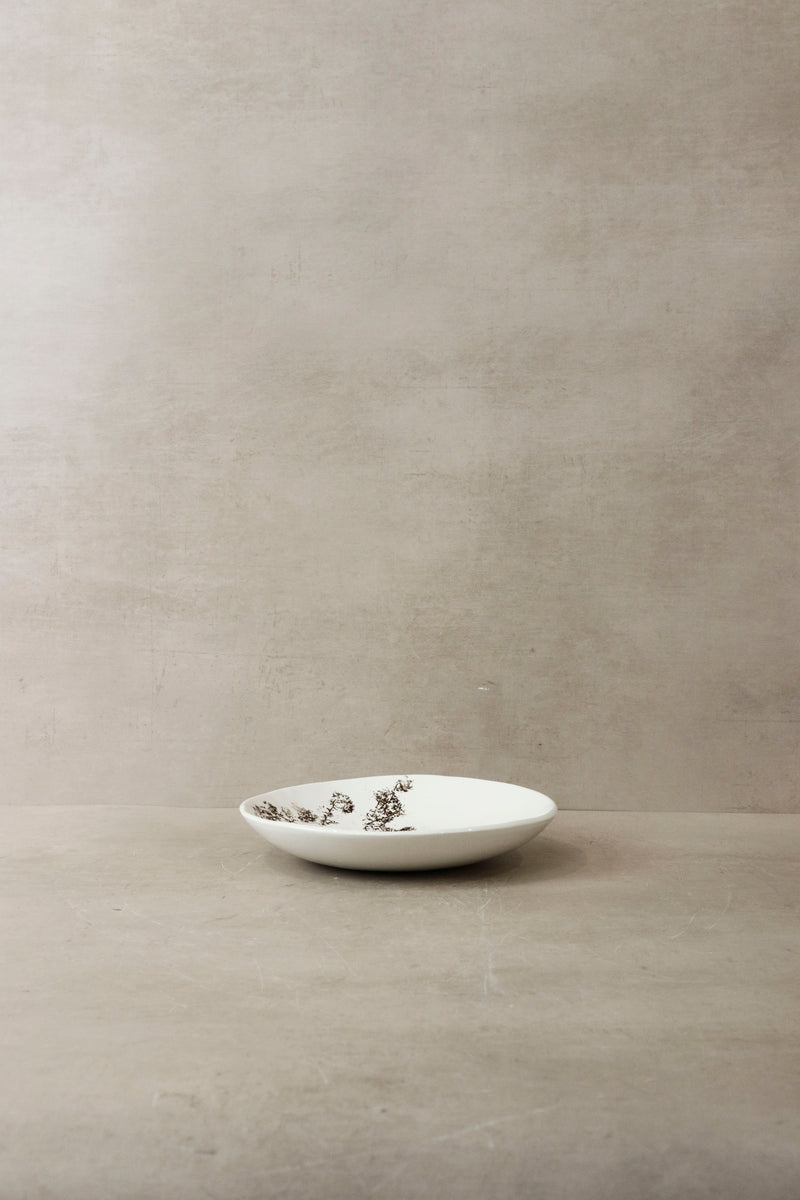Fynbos & Bird ceramic plate n°19