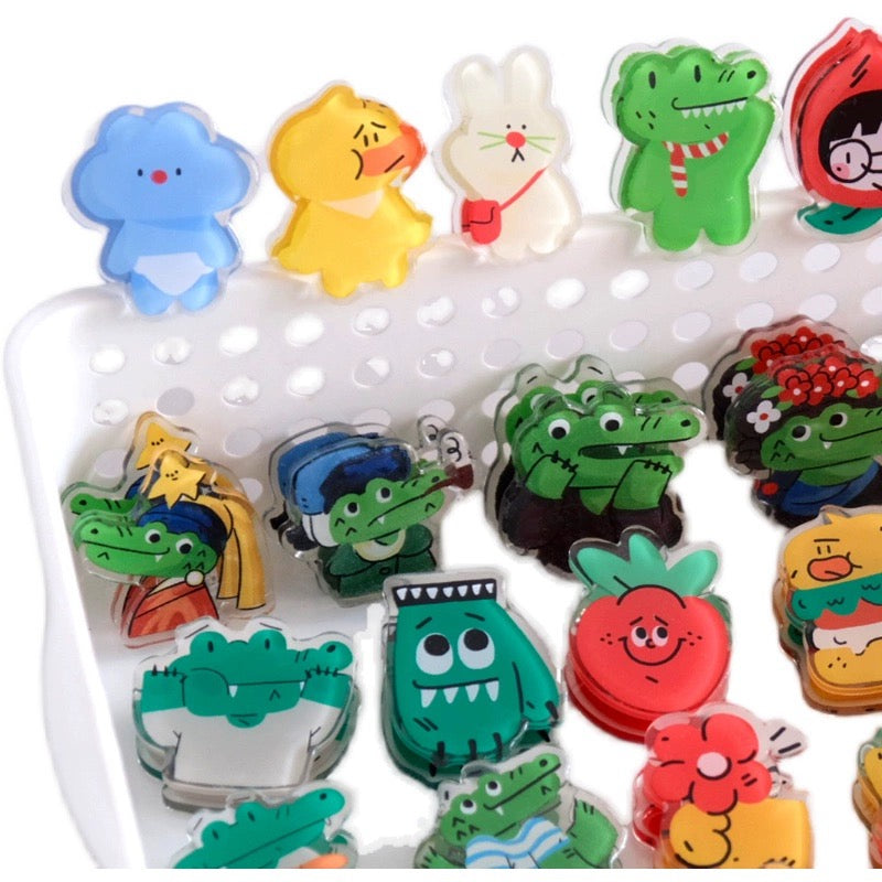 NINIGOGO | EGO Crocodile Acrylic Binder Clip