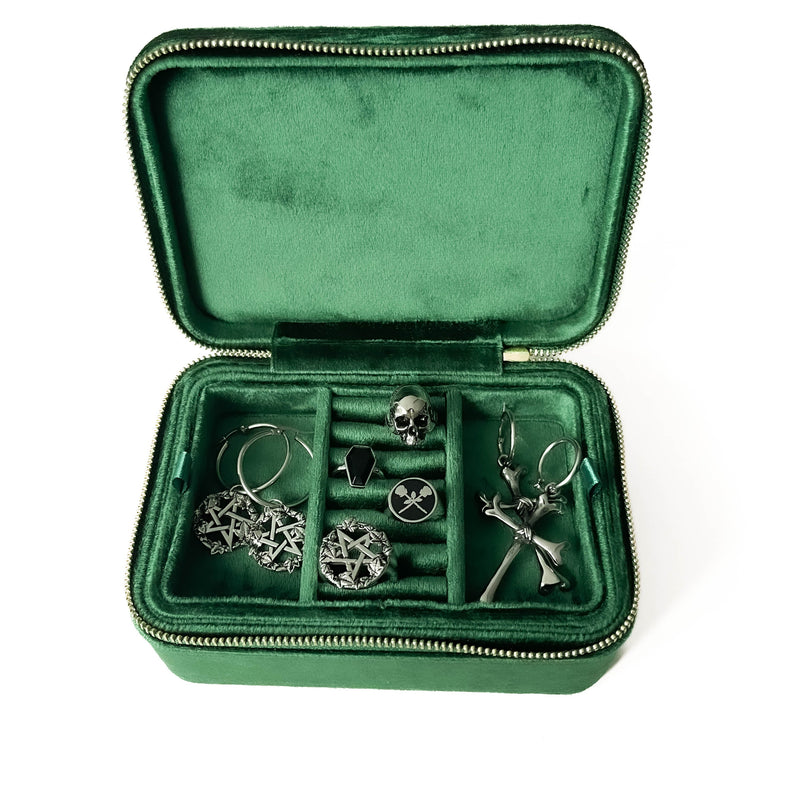 Green Witch Mushroom Jewellery Box