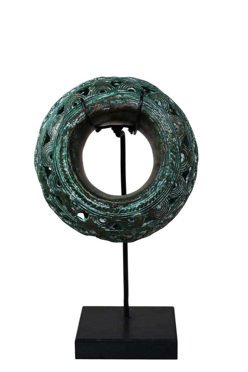 Benin Bronze Bangle - 207.2