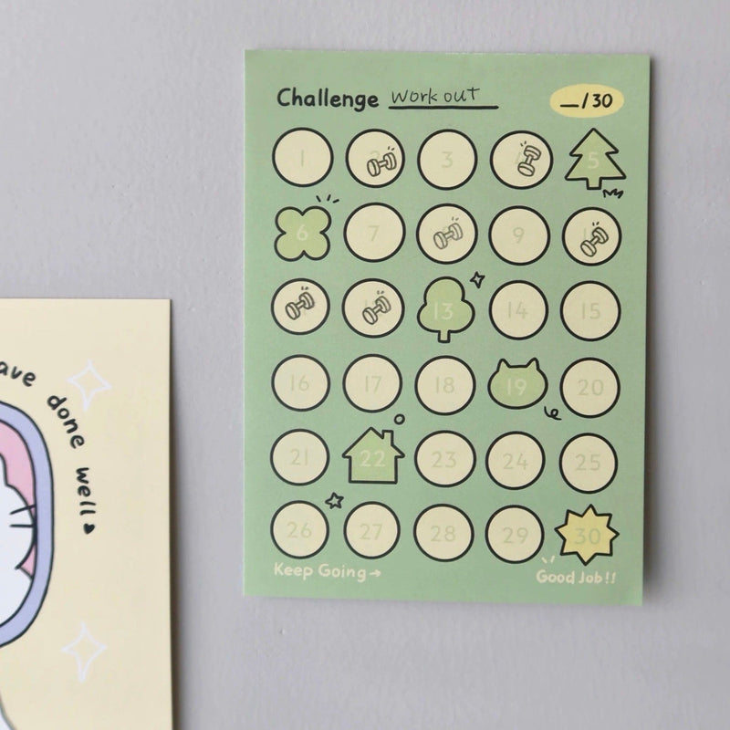 Twenty Two | 30 Days Challenge Memo Note