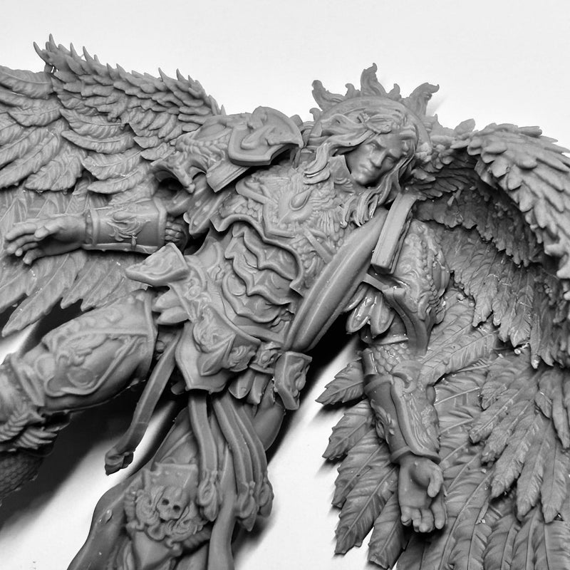 Confronting the Master of War Figurine