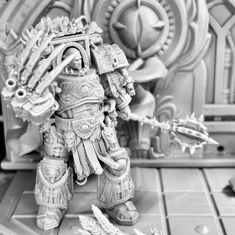 Confronting the Master of War Figurine