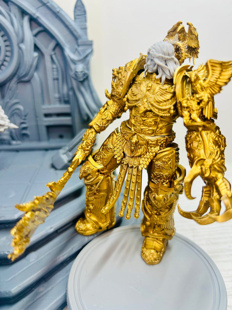 Confronting the Master of War Figurine