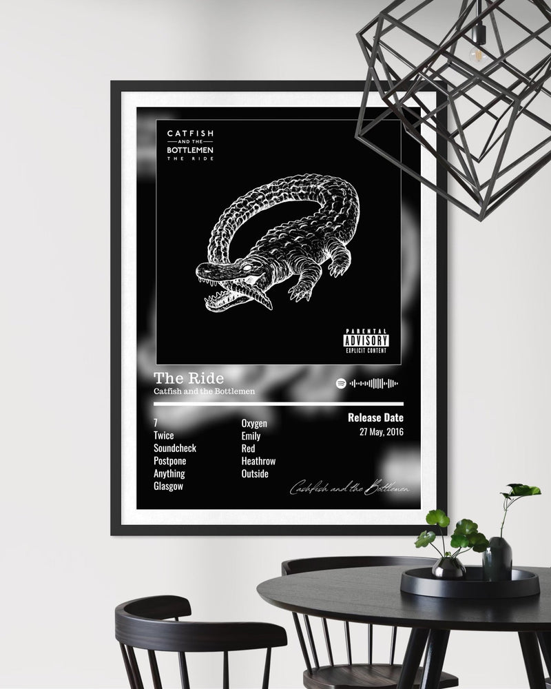 The Ride - Catfish and the Bottlemen Inspired Album Poster