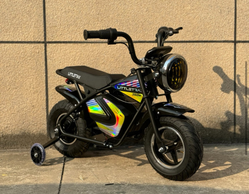 Littletrax 350W Kids Electric Bike – Ages 3 to 12+ ride on motorbike