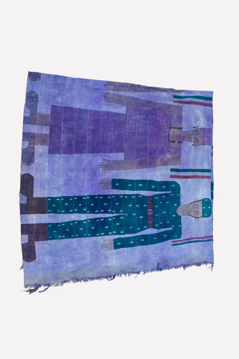 Vintage Korhogo Cloth L - 240 x 120 cm