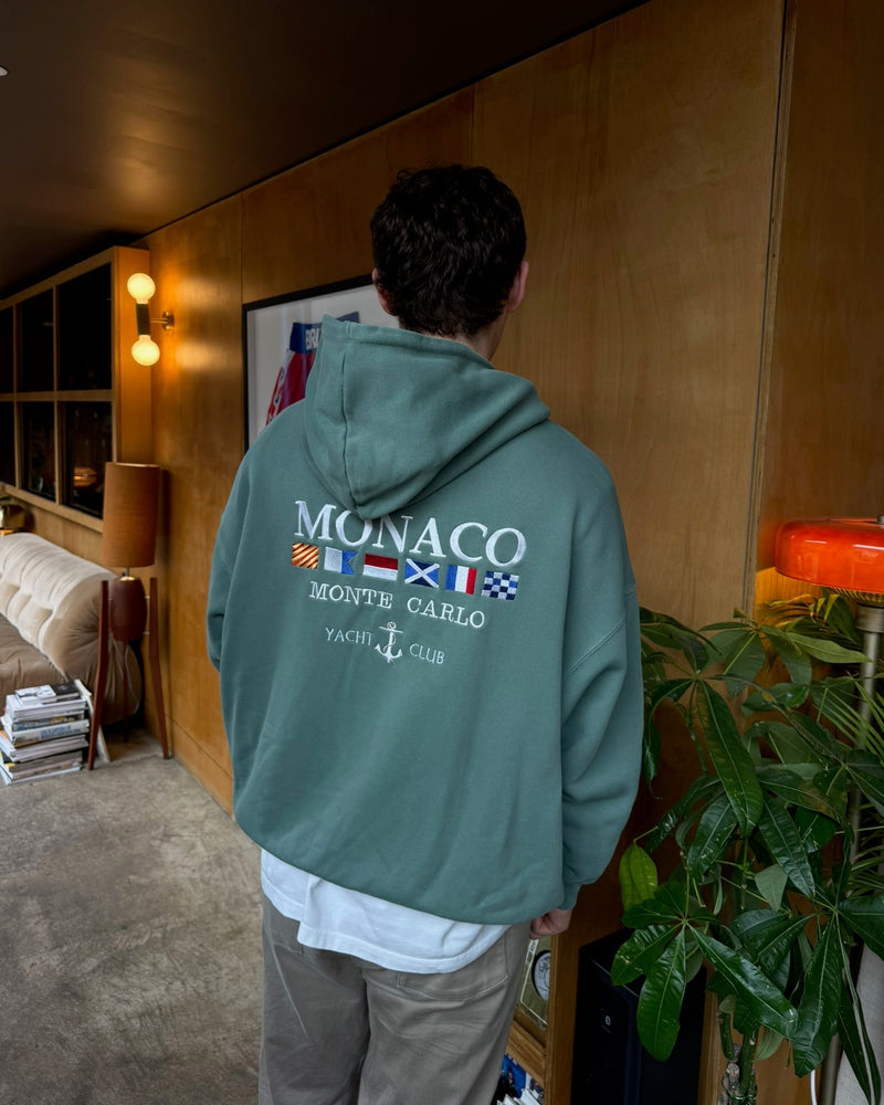 Monaco Heavyweight Hoodie Green