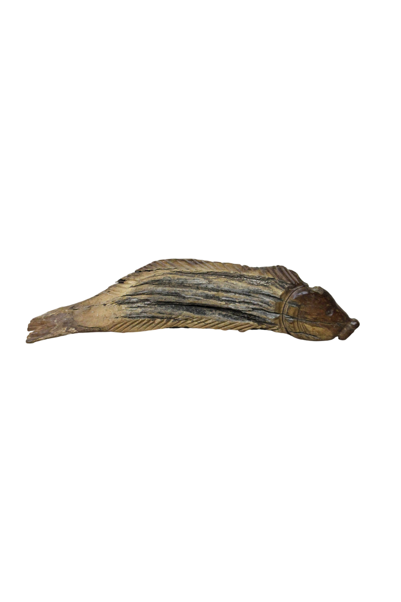 Driftwood Hand Carved Fish - 116.13