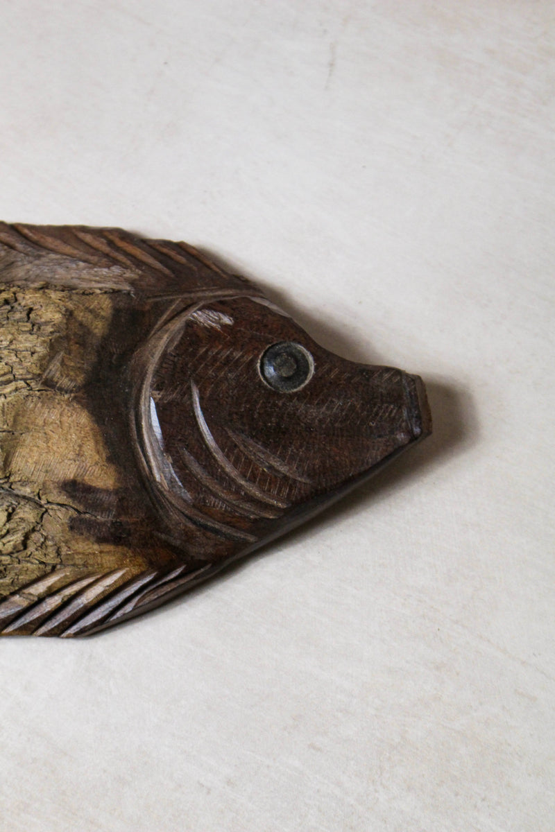 Driftwood Hand Carved Fish - 116.16