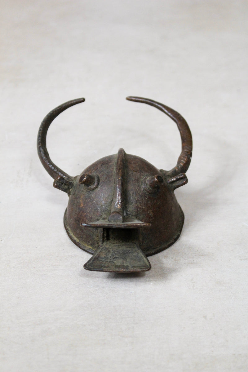 Bronze Bull Passport Mask - Chad - 77.3