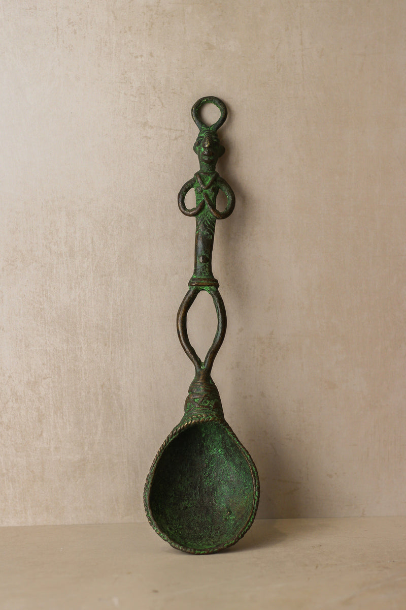 Benin Bronze Spoon - 75.1