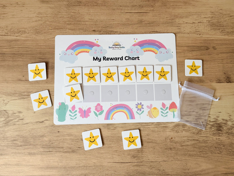 Reward Chart - Rainbow Theme