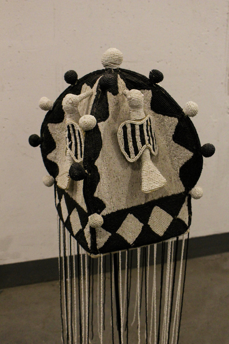 Yoruba Royal Crown Black & White - 15.4