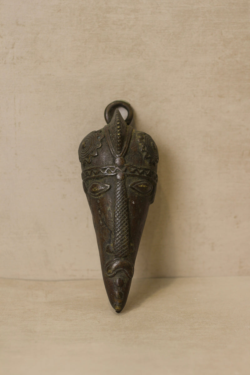 Benin Bronze Face - 80.2
