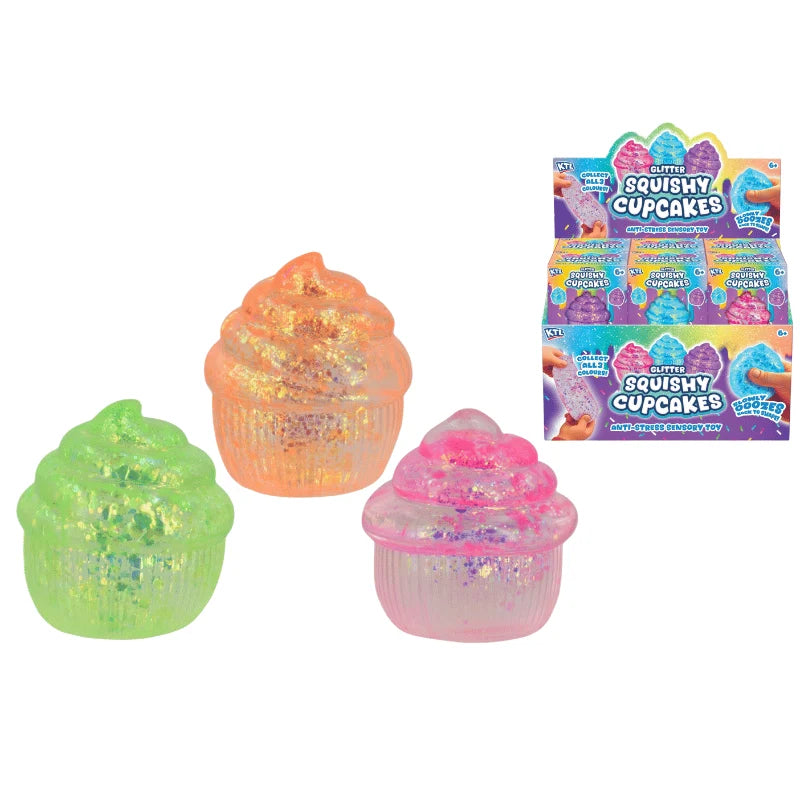 Squishy glitter maltose cupcake