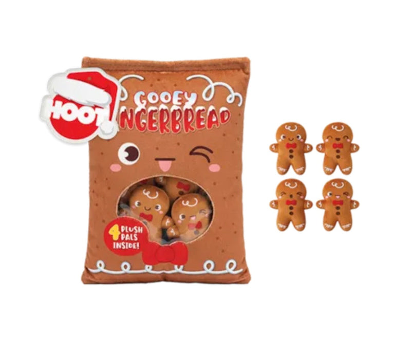 Christmas snack bag plushies