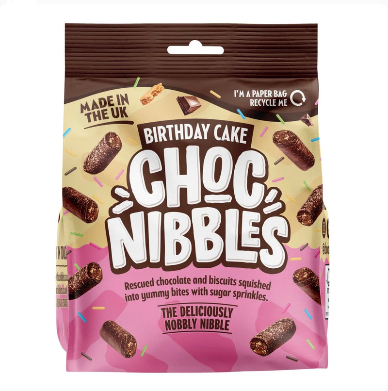 Chocolate nibbles - birthday cake 135g