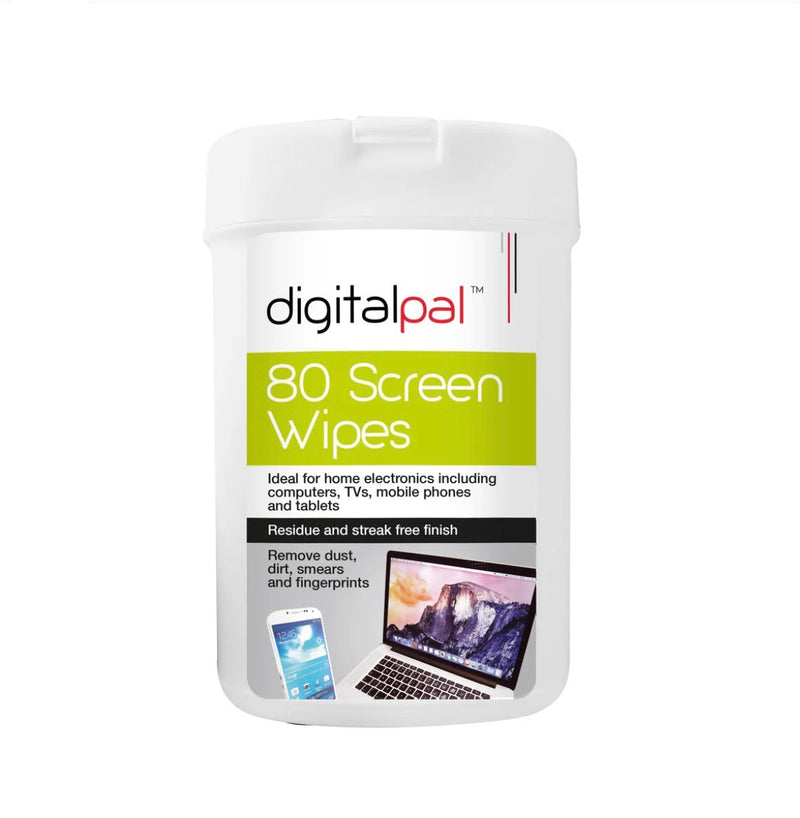Screen cleaning wipes