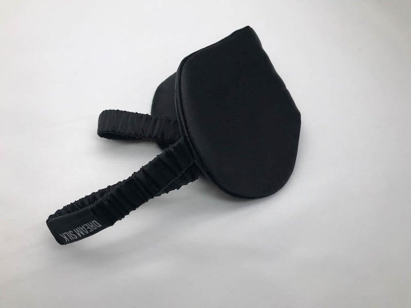 Black Silk Sleep Mask