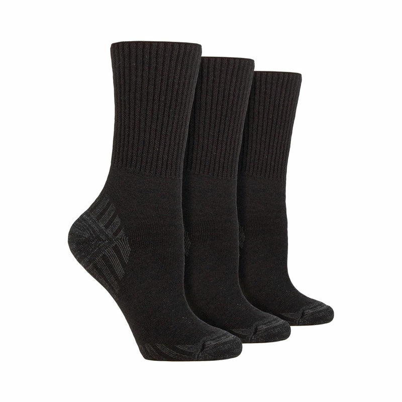 3 Pack Diabetic Walking Socks for Men & Ladies | Extra Wide Wool Hiking Socks