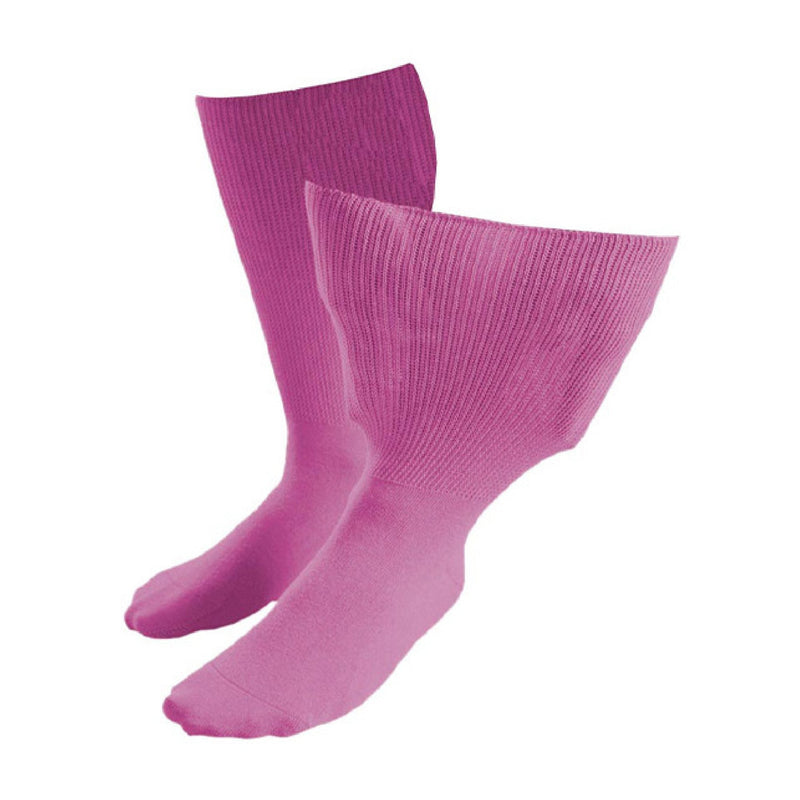 1 Pack Extra Wide Loose Fit Cotton Oedema Socks for Swollen Ankles