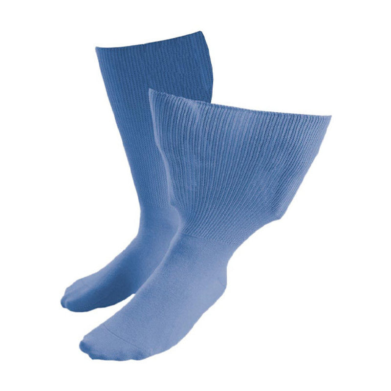 1 Pack Extra Wide Loose Fit Cotton Oedema Socks for Swollen Ankles