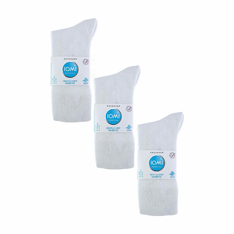 6 Pack Mens Non Elastic Bamboo Diabetic Socks