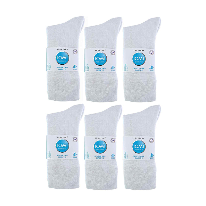 2 Pack Mens Diabetic Bamboo Extra Wide  NON ELASTIC Socks