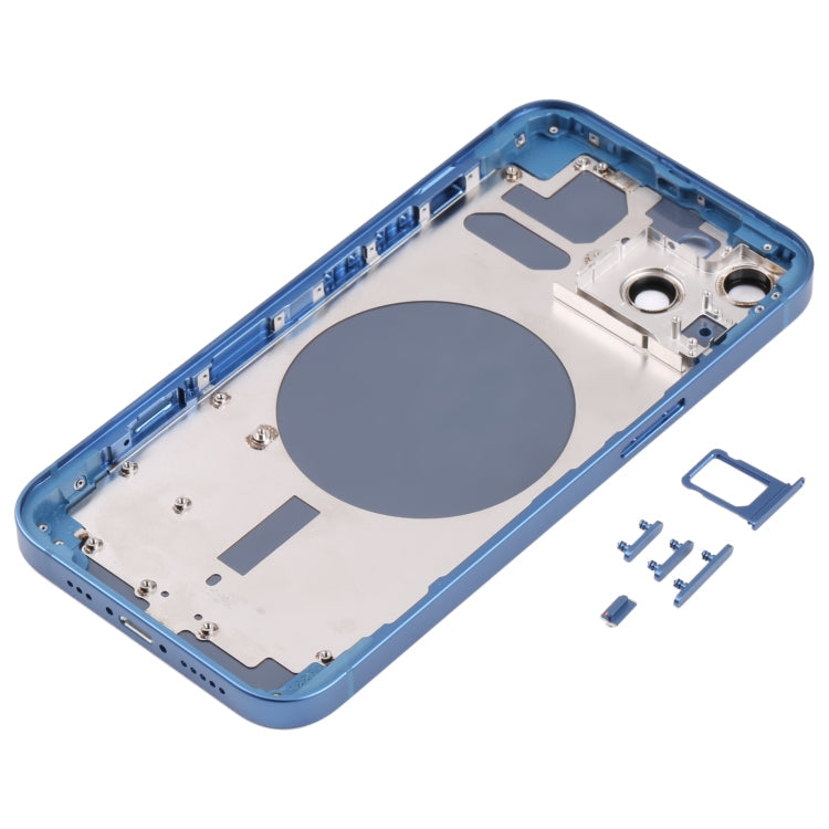 Back Housing Cover with SIM Card Tray & Side  Keys & Camera Lens for iPhone 13, For iPhone 13(with Card Tray & Side Keys), For iPhone 13(with SIM Card Tray & Side Keys), For iPhone 13